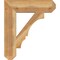 Ekena Millwork Balboa Craftsman Rough Sawn Bracket, Western Red Cedar, 6"W x 26"D x 30"H BKT06X26X30BOA04RWR - alternate 2
